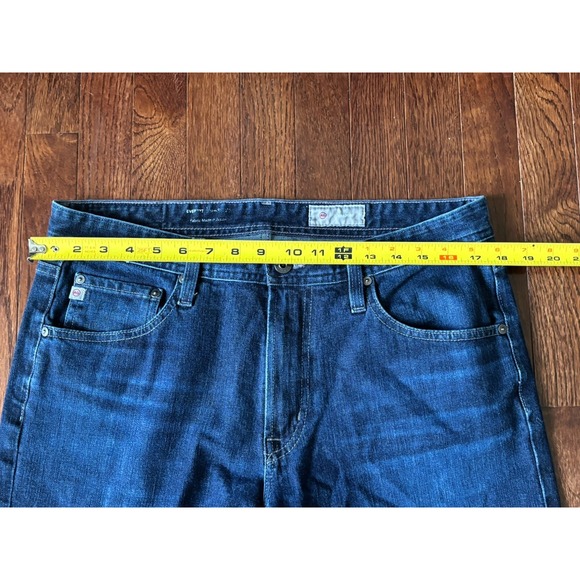AG Adriano Goldschmied Everett Slim Straight Jeans Men's 34x32 Japanese Denim - Picture 5 of 8